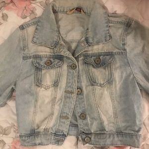 Crop Top Denim Jacket